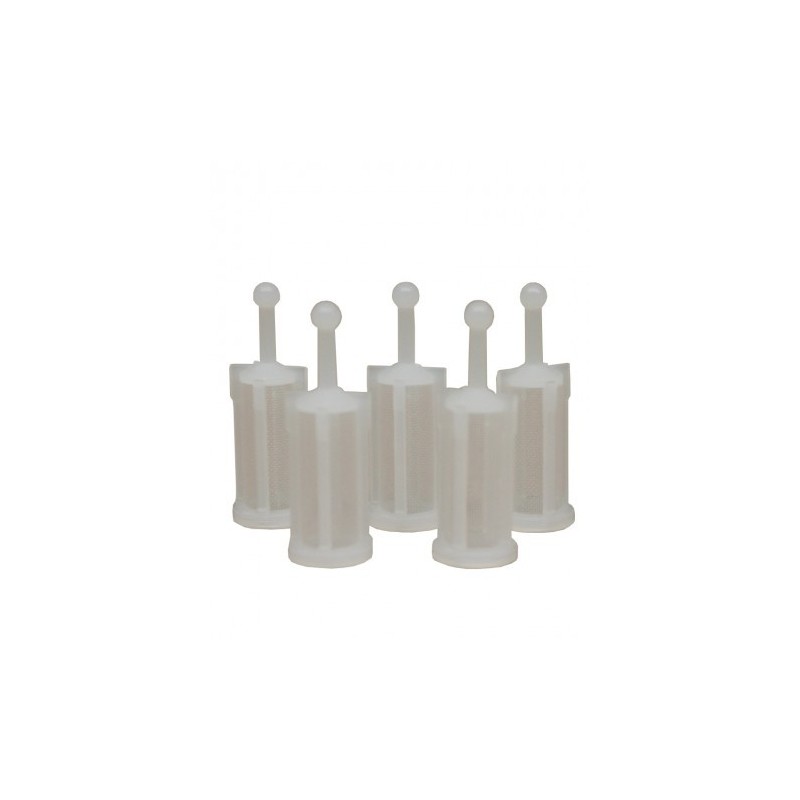 Filter for paint guns with top tank.