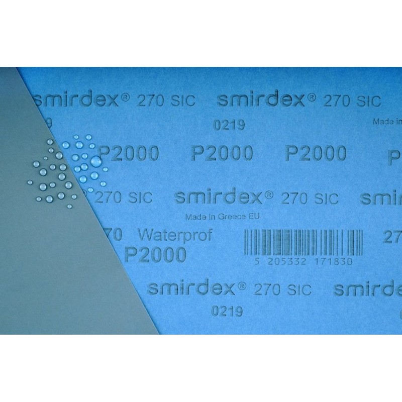 Smirdex Waterproof Abrasive Paper