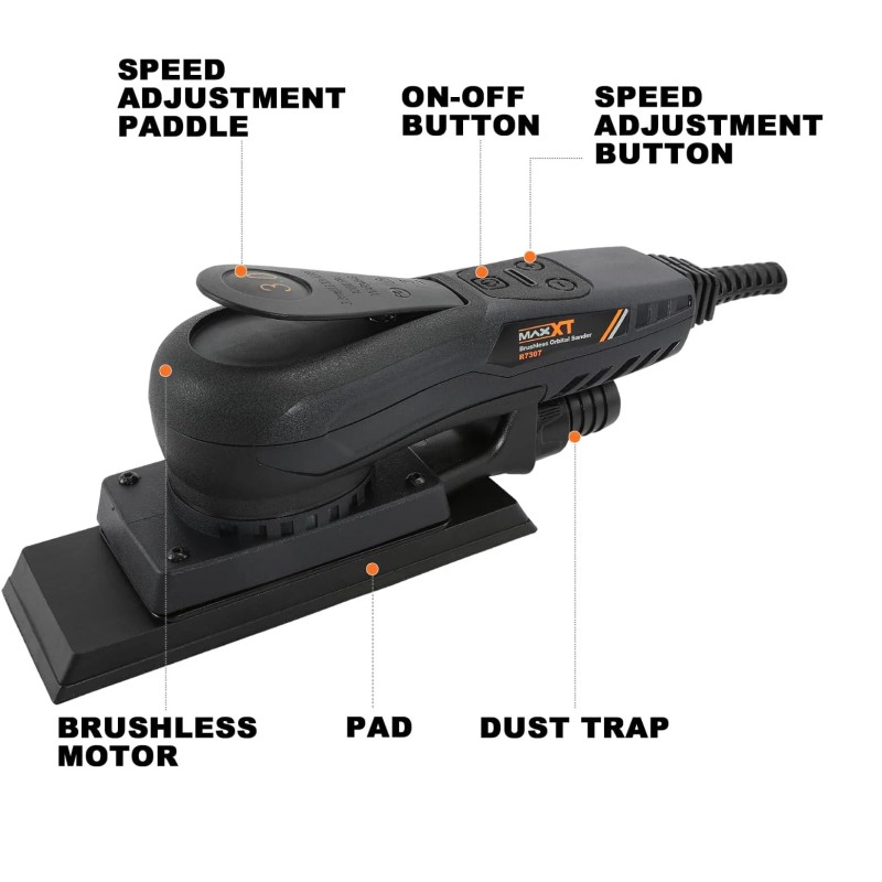 MAXXT R7307 Orbital Sander